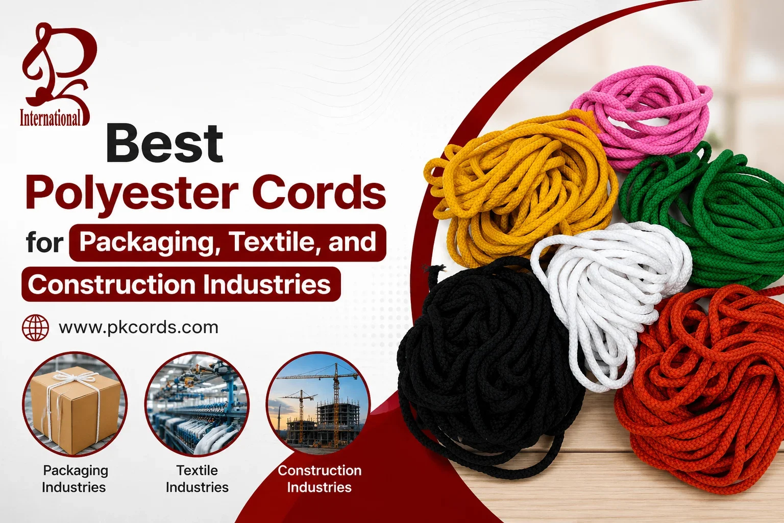 Polyester cord